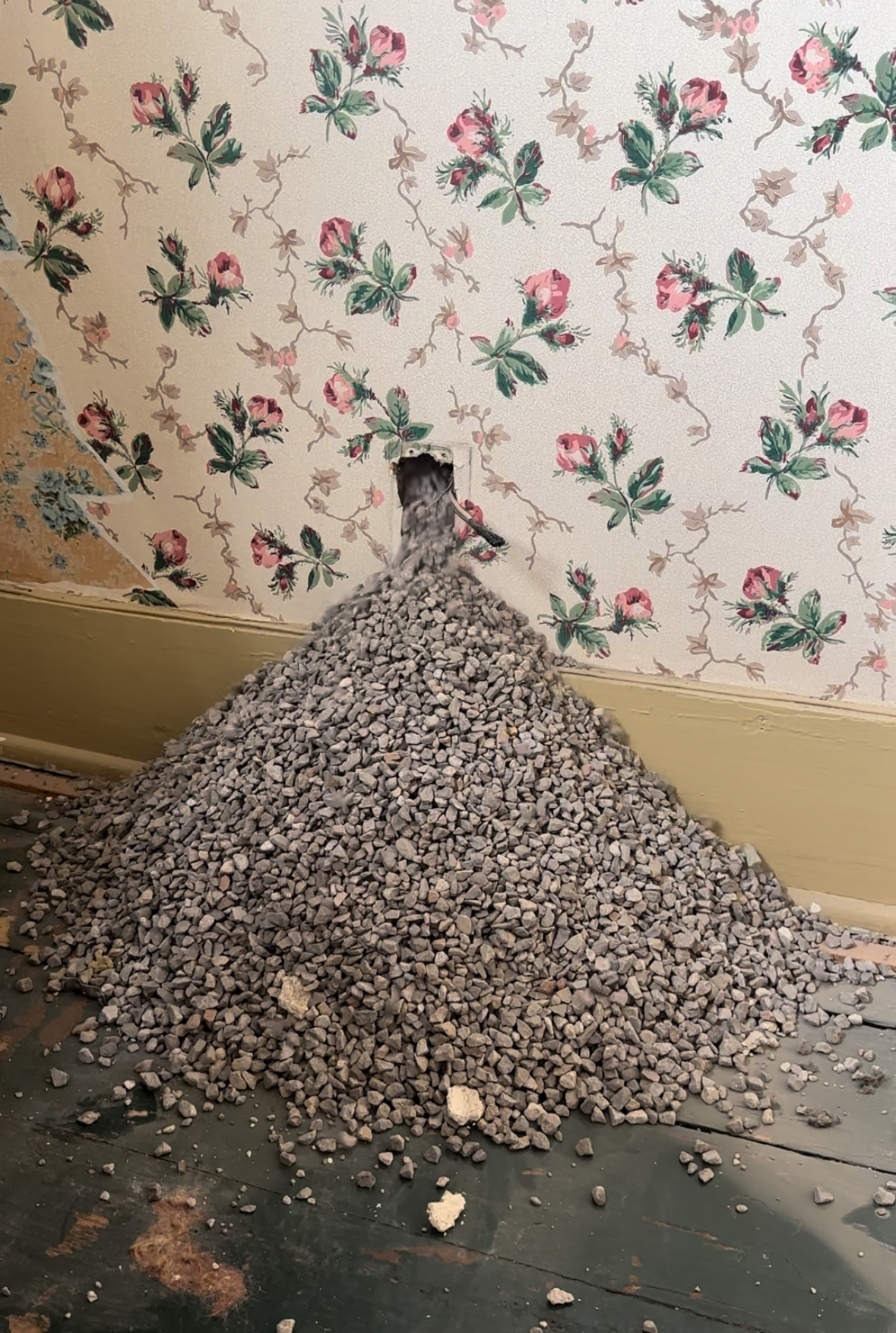 Gravel in a Hotel Room